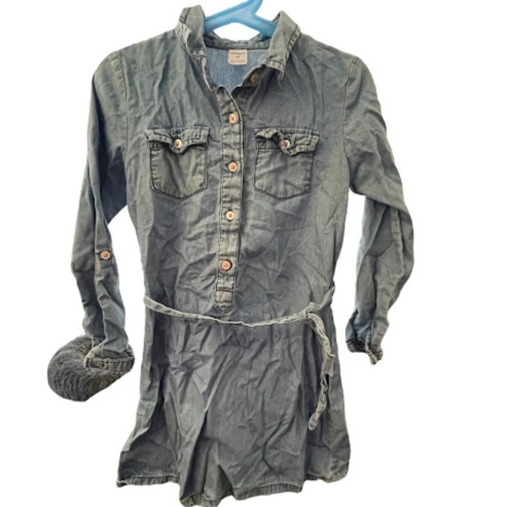 EUC Carters Size 6 Girls Jean Dress